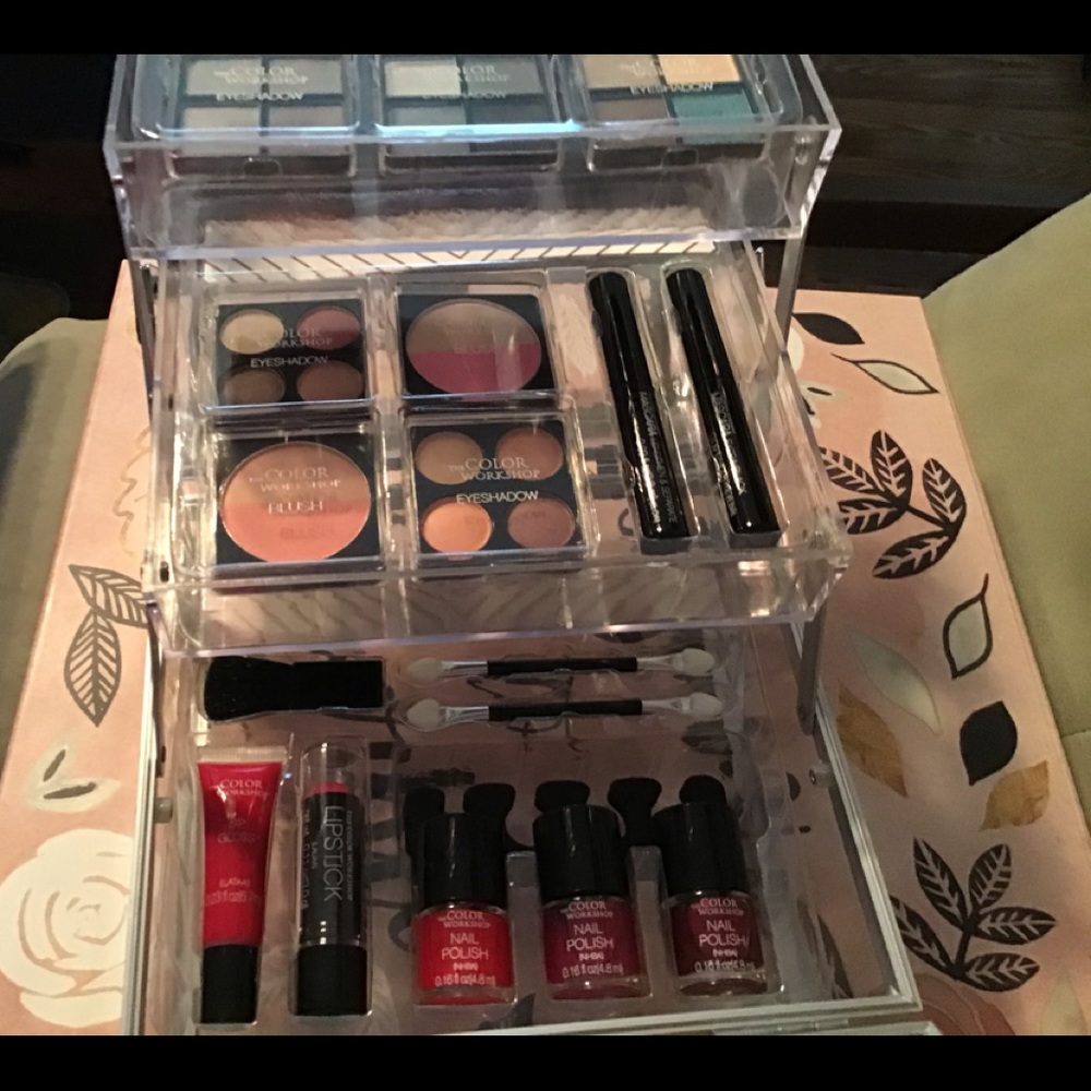 Brand new suitcase full of makeup goodies!